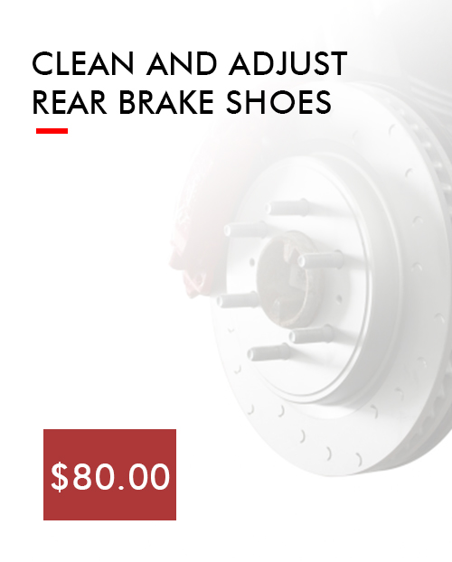 getting brakes done at the mechanic